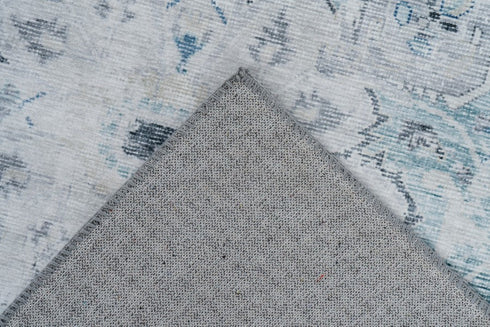 Soho 403 Grey Machine Washable Rug with Medallion - ADORE RUGS and FLOORING